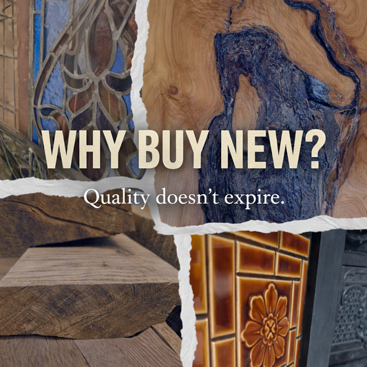 WHY shop second-hand?
