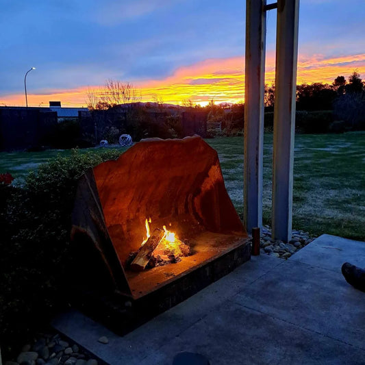 Digger Bucket Fire