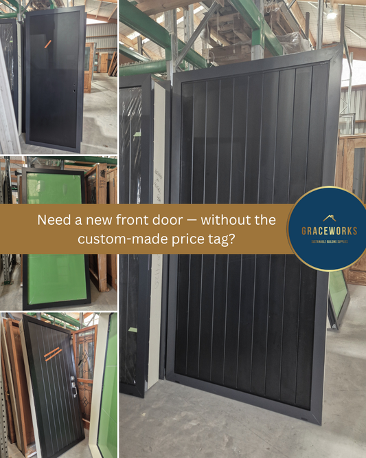 Need a new front door — without the custom-made price tag?