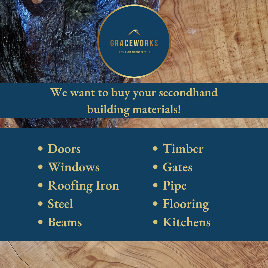 We Want to Buy Your Second-hand Building Materials!