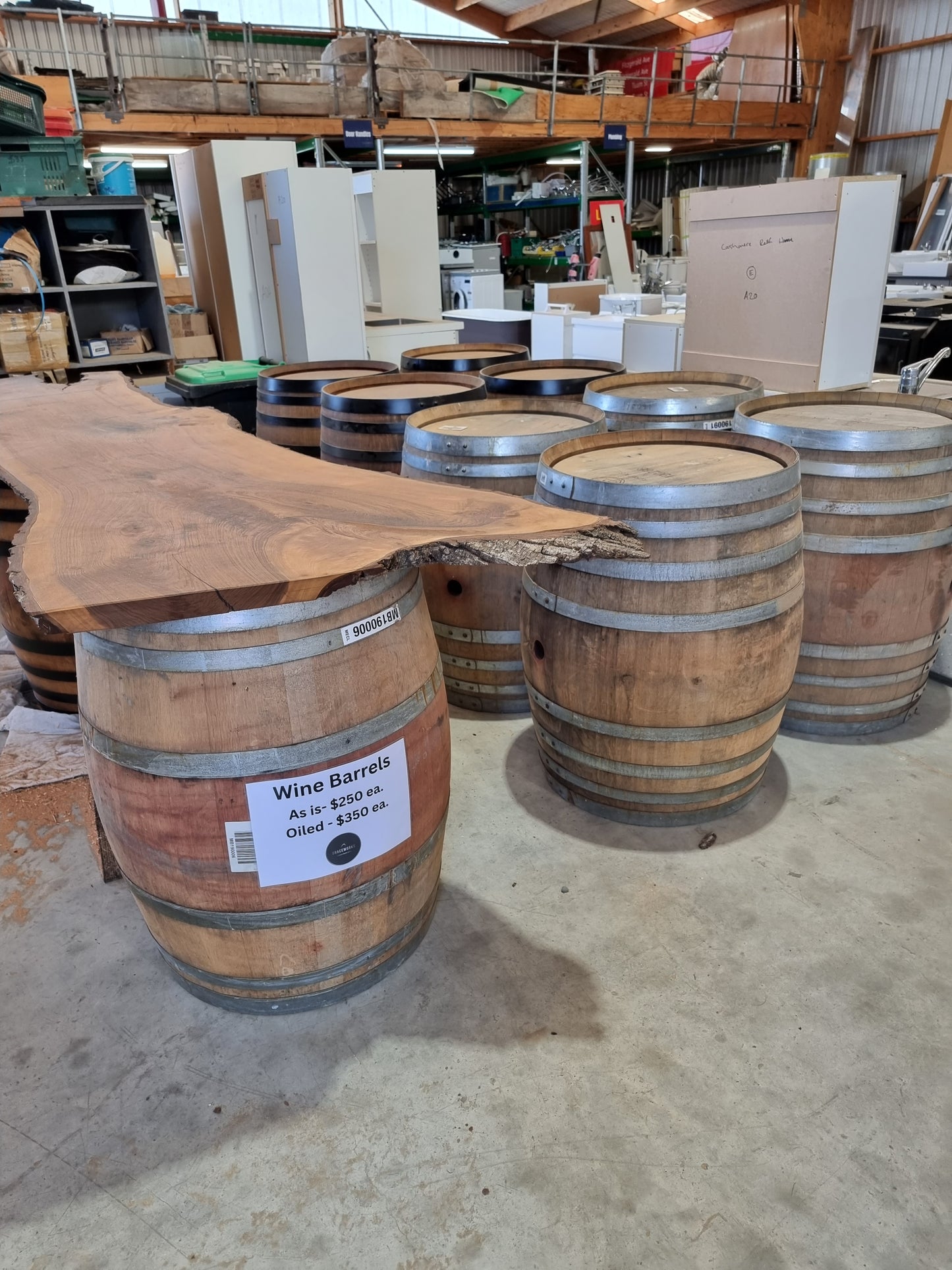 Wine Barrels